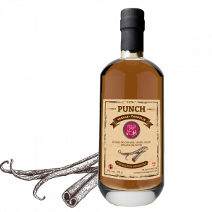 PUNCH CANNELLE-VANILLE - 50 cl